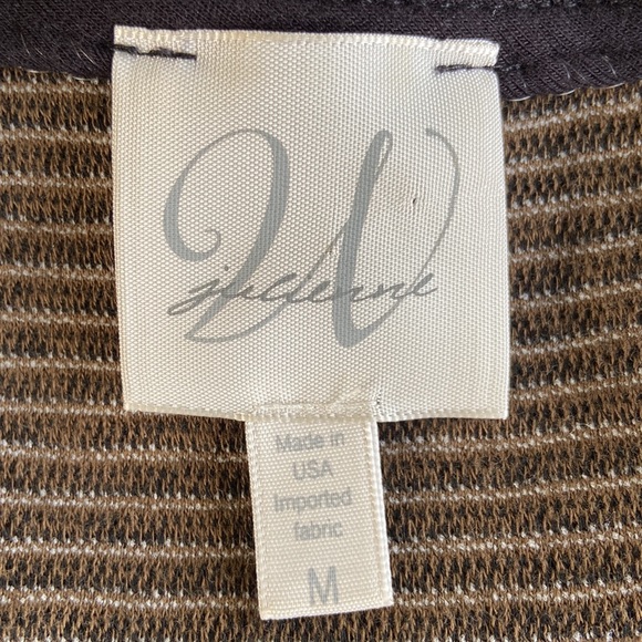 Anthropologie Julienne W by Weston Wear Asymmetric Hem Knit Dress Women's Size M - Picture 4 of 4